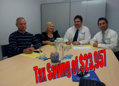 Steve and Dianne with the Assured team